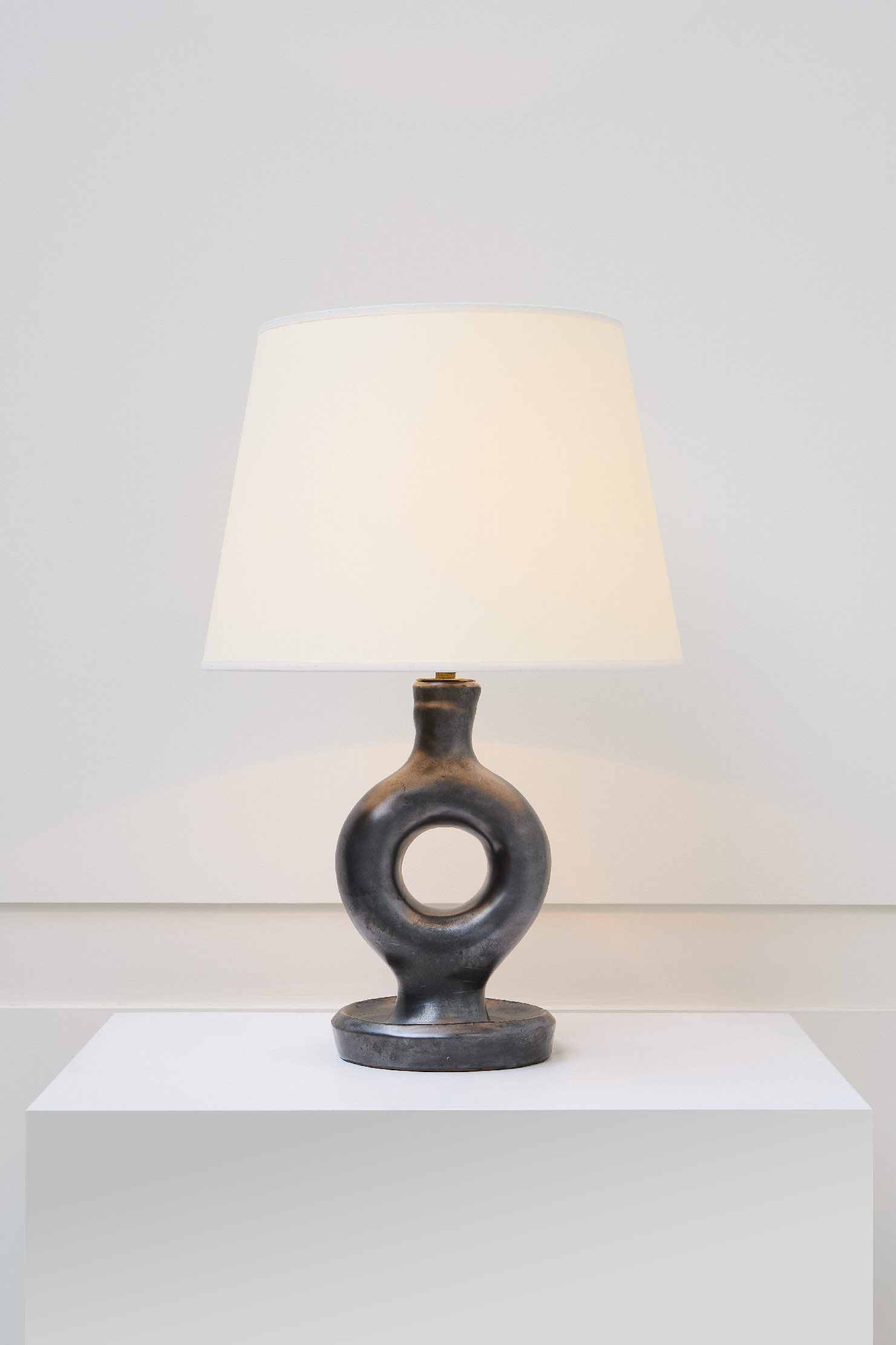 Georges Jouve, Lampe bougeoir, vue 01