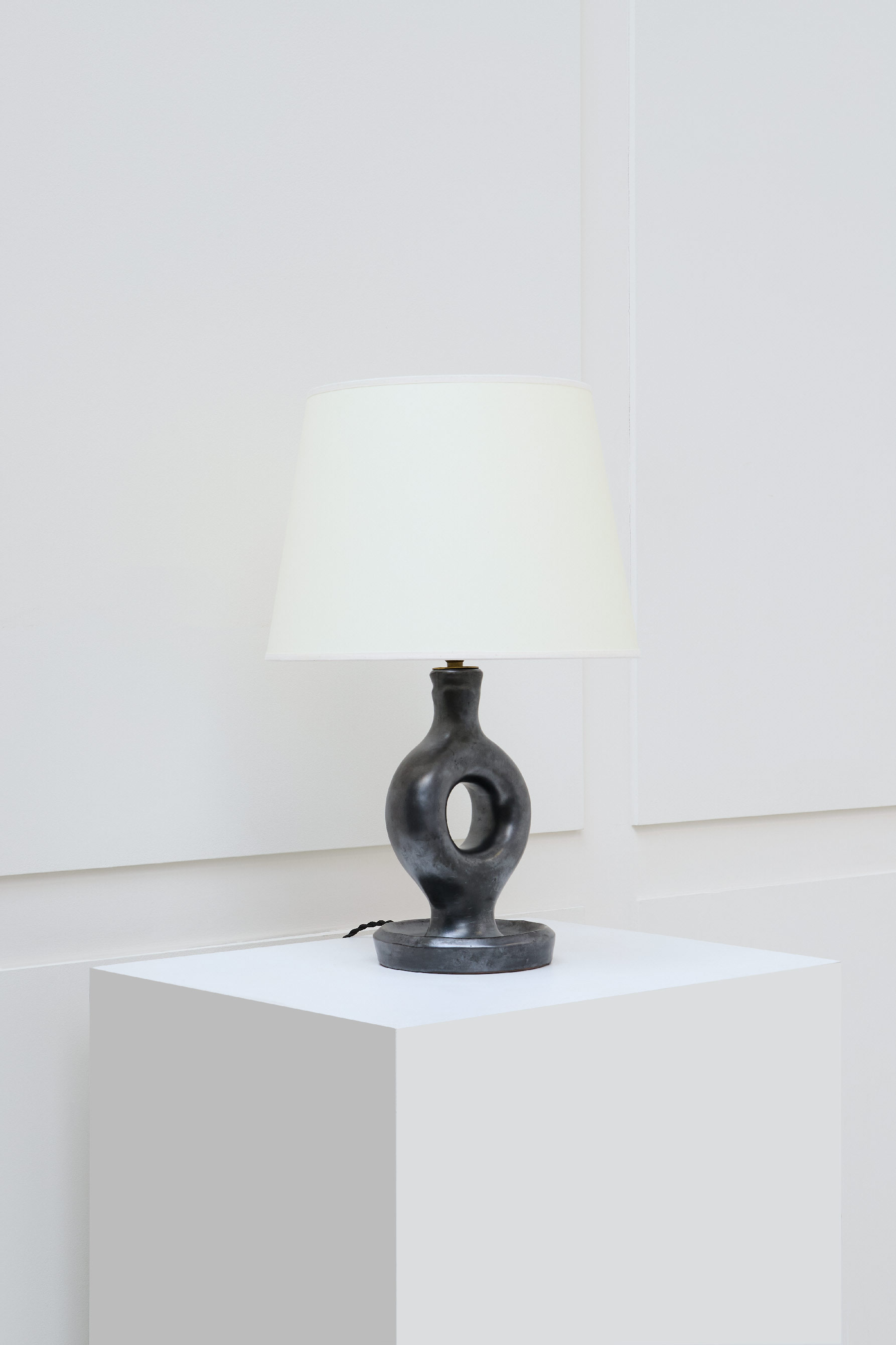 Georges Jouve, Lampe bougeoir, vue 01