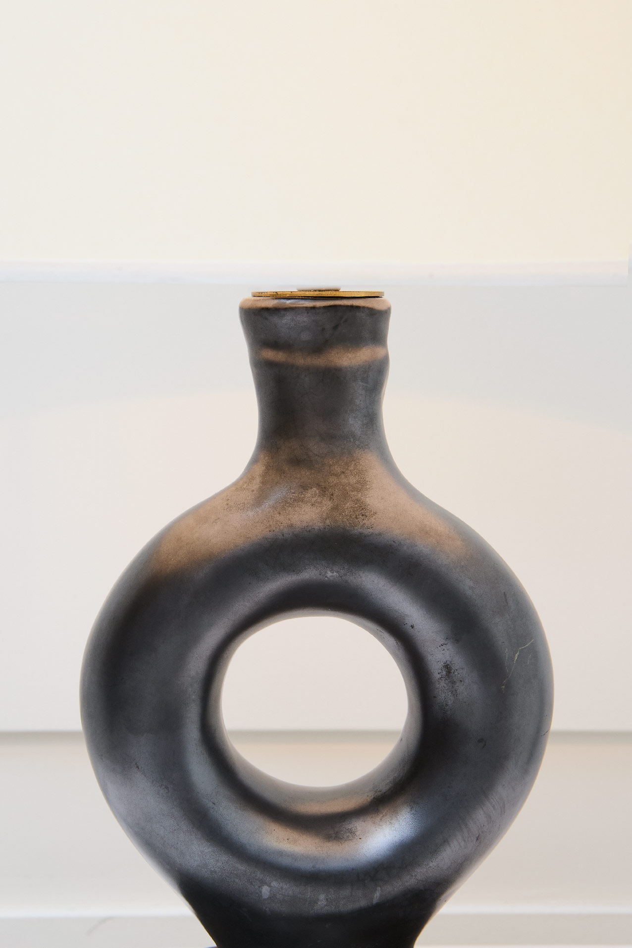 Georges Jouve, Lampe bougeoir, vue 01