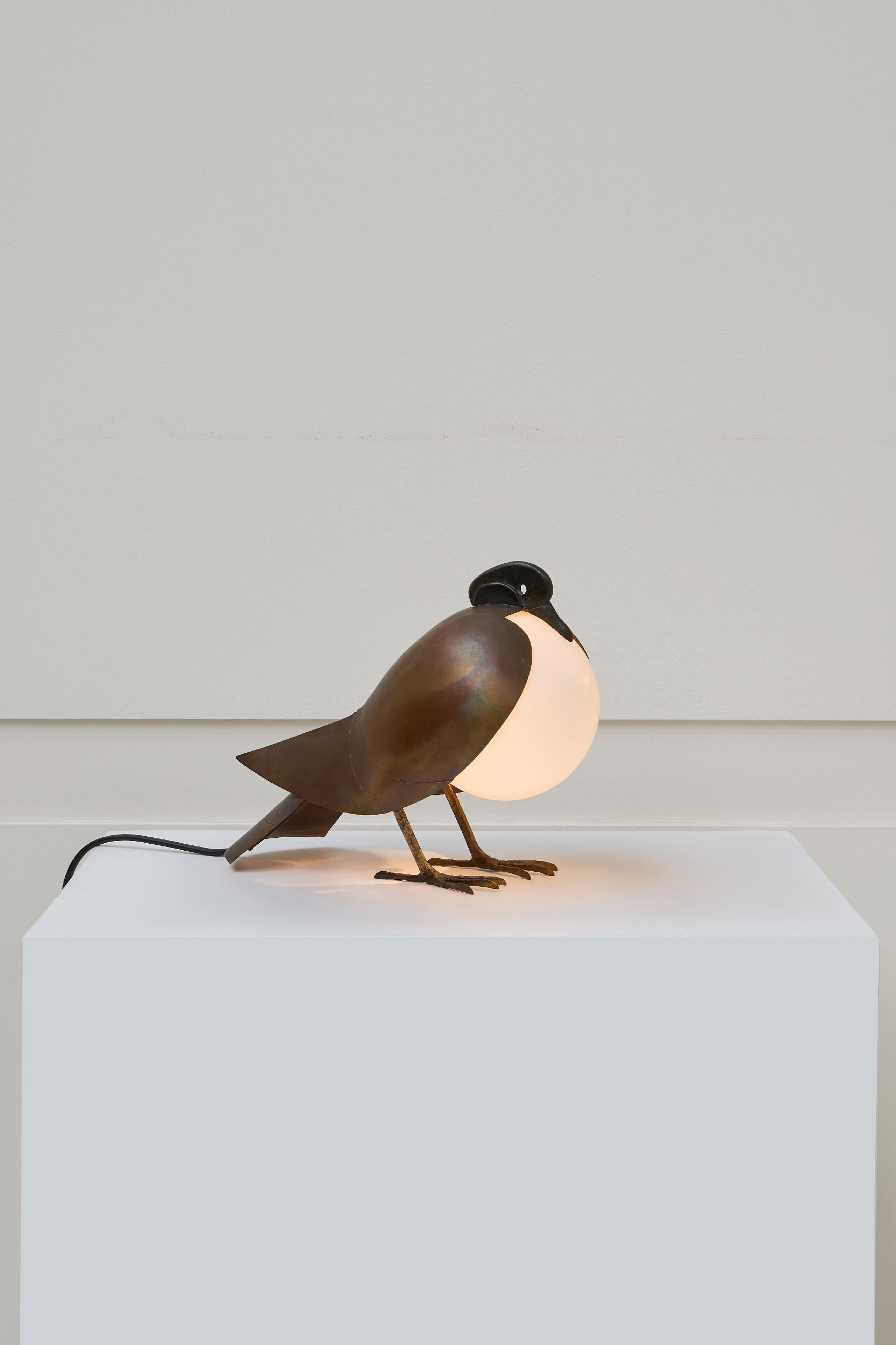 François-Xavier Lalanne, “Pigeon” lamp, vue 01