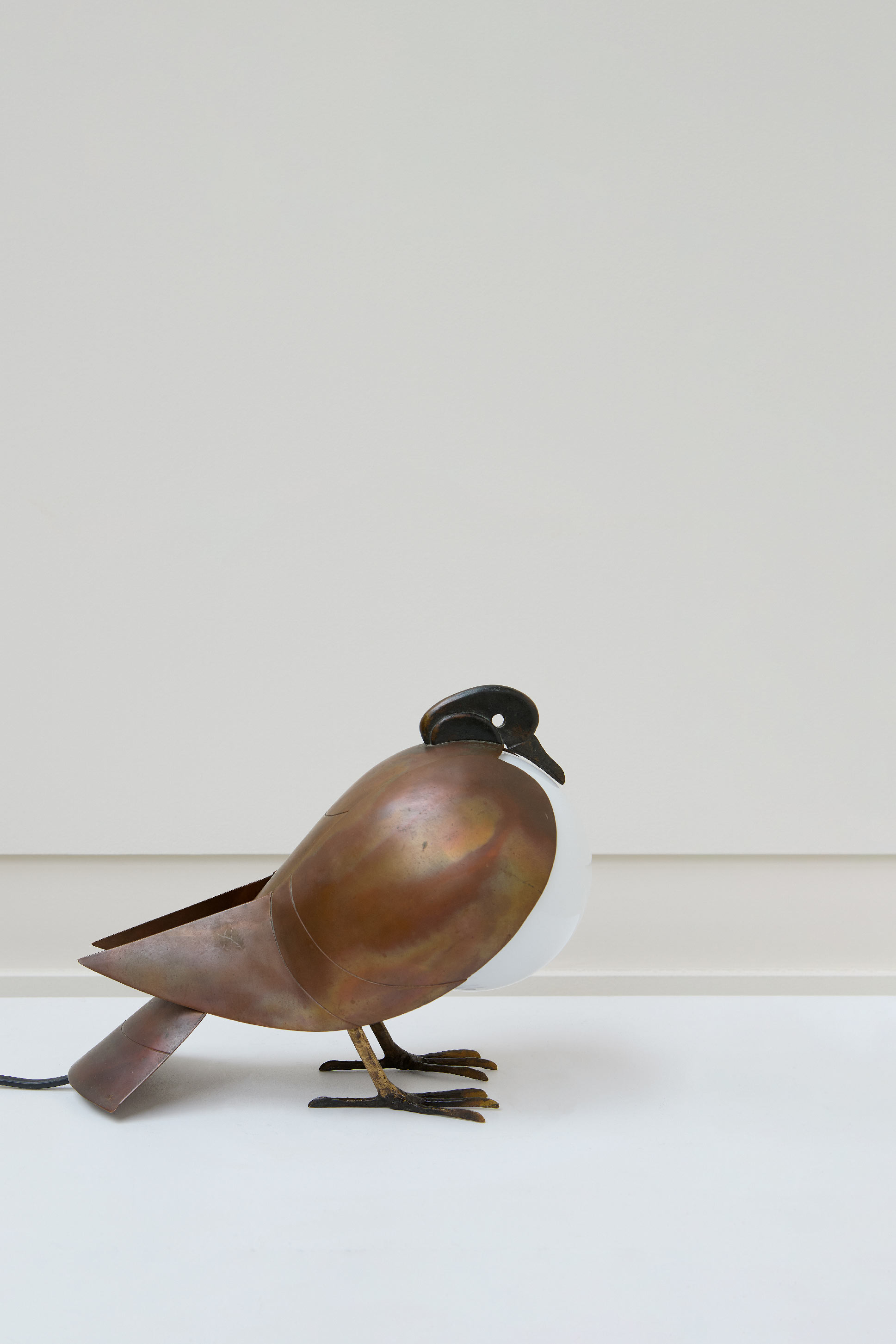 François-Xavier Lalanne, “Pigeon” lamp, vue 01
