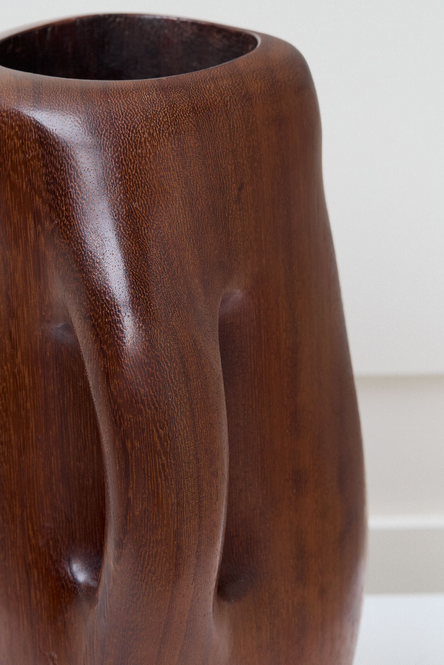 Alexandre Noll, Mahogany jug, vue 01