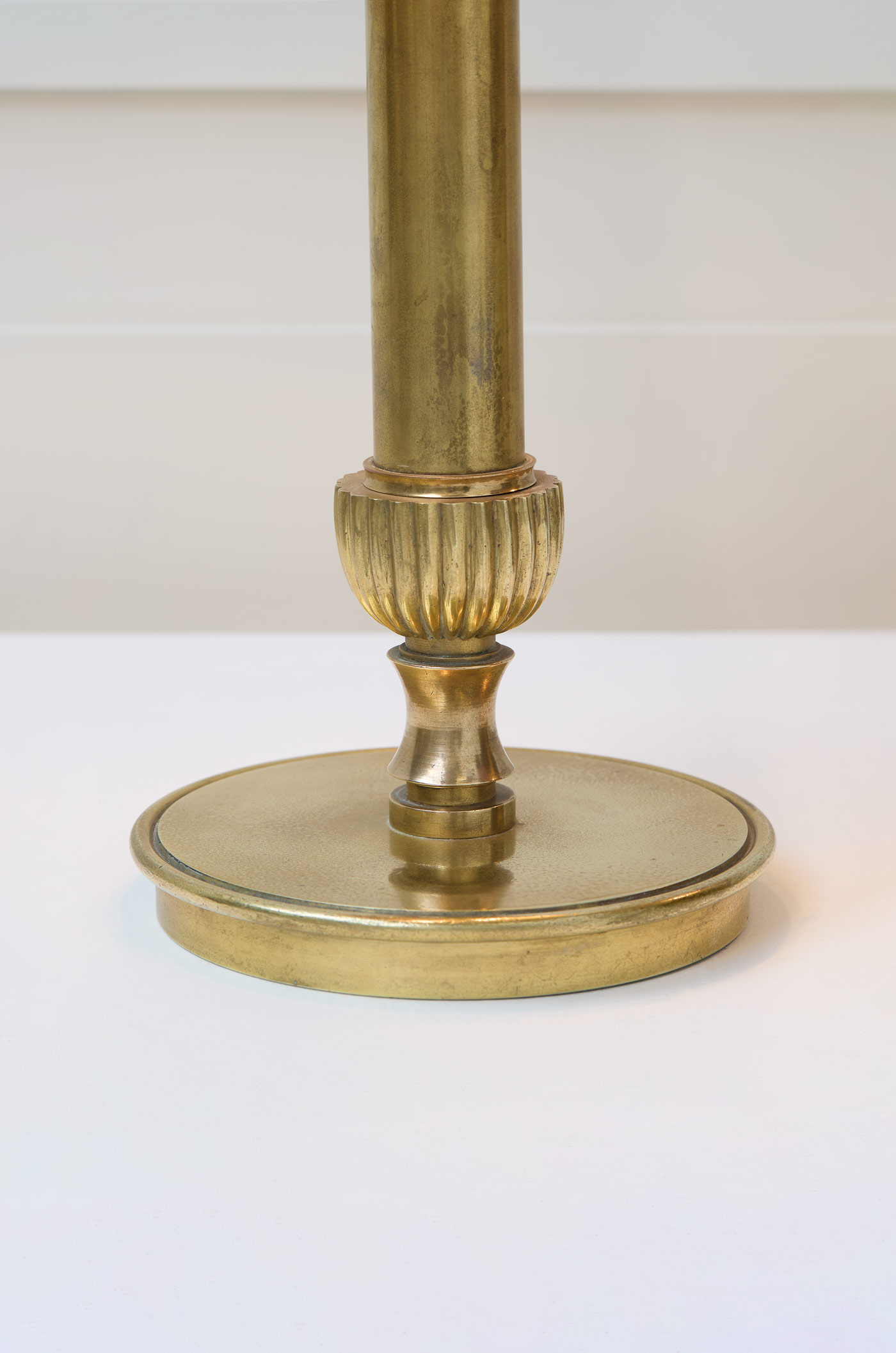 Gilbert Poillerat, Paire of table lamps, vue 01
