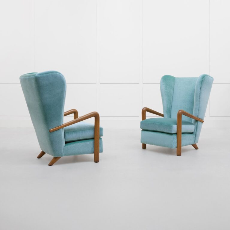 Jean Royère, Pair of armchairs