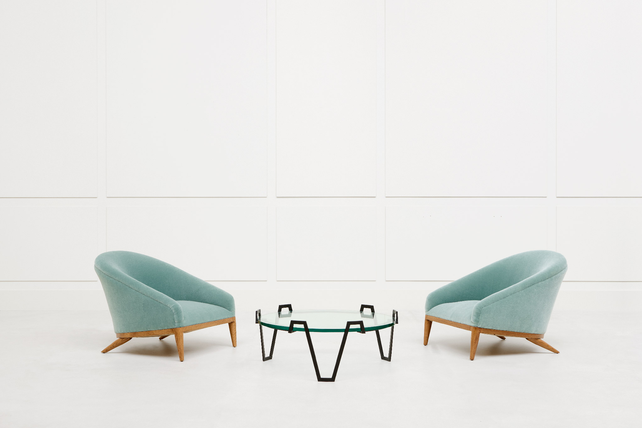 Jean Royère, “Val d’Or” coffee table, vue 01