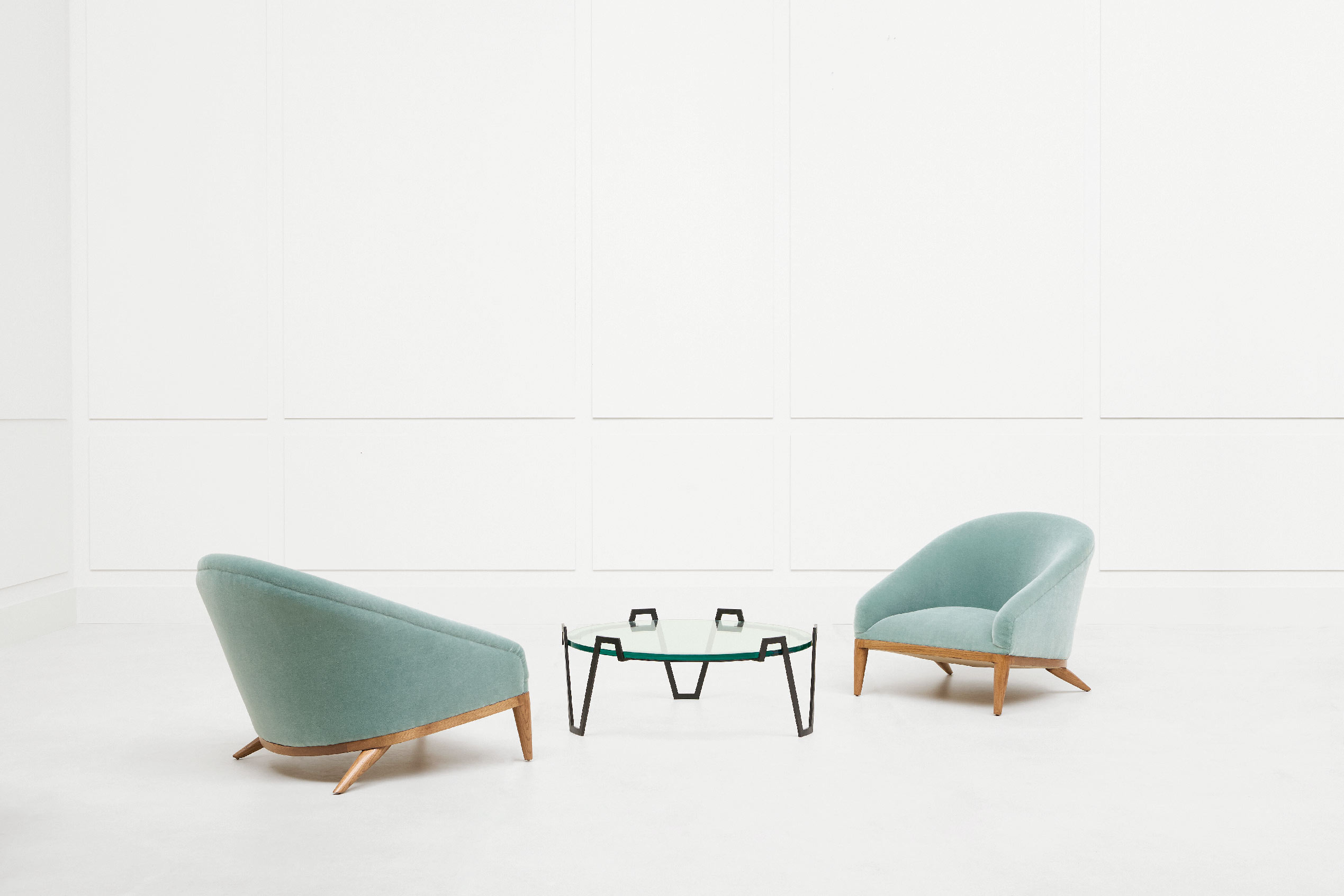 Jean Royère, “Val d’Or” coffee table, vue 01