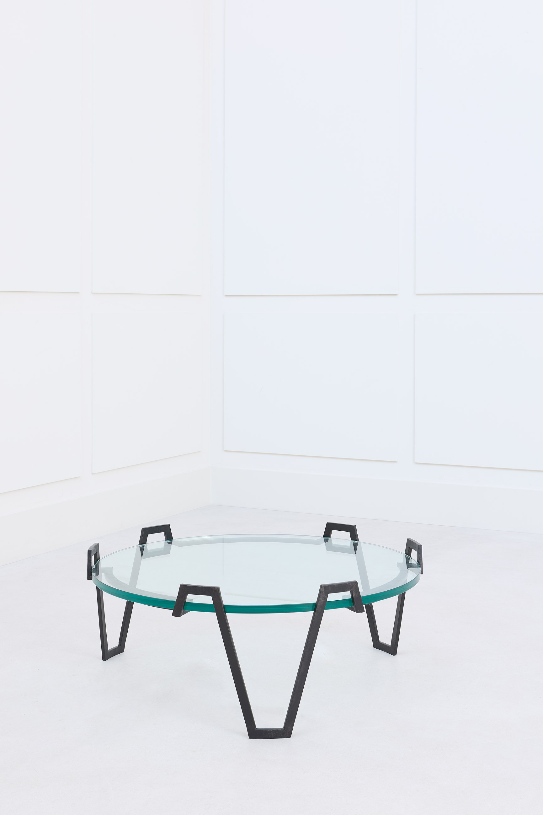 Jean Royère, “Val d’Or” coffee table, vue 01