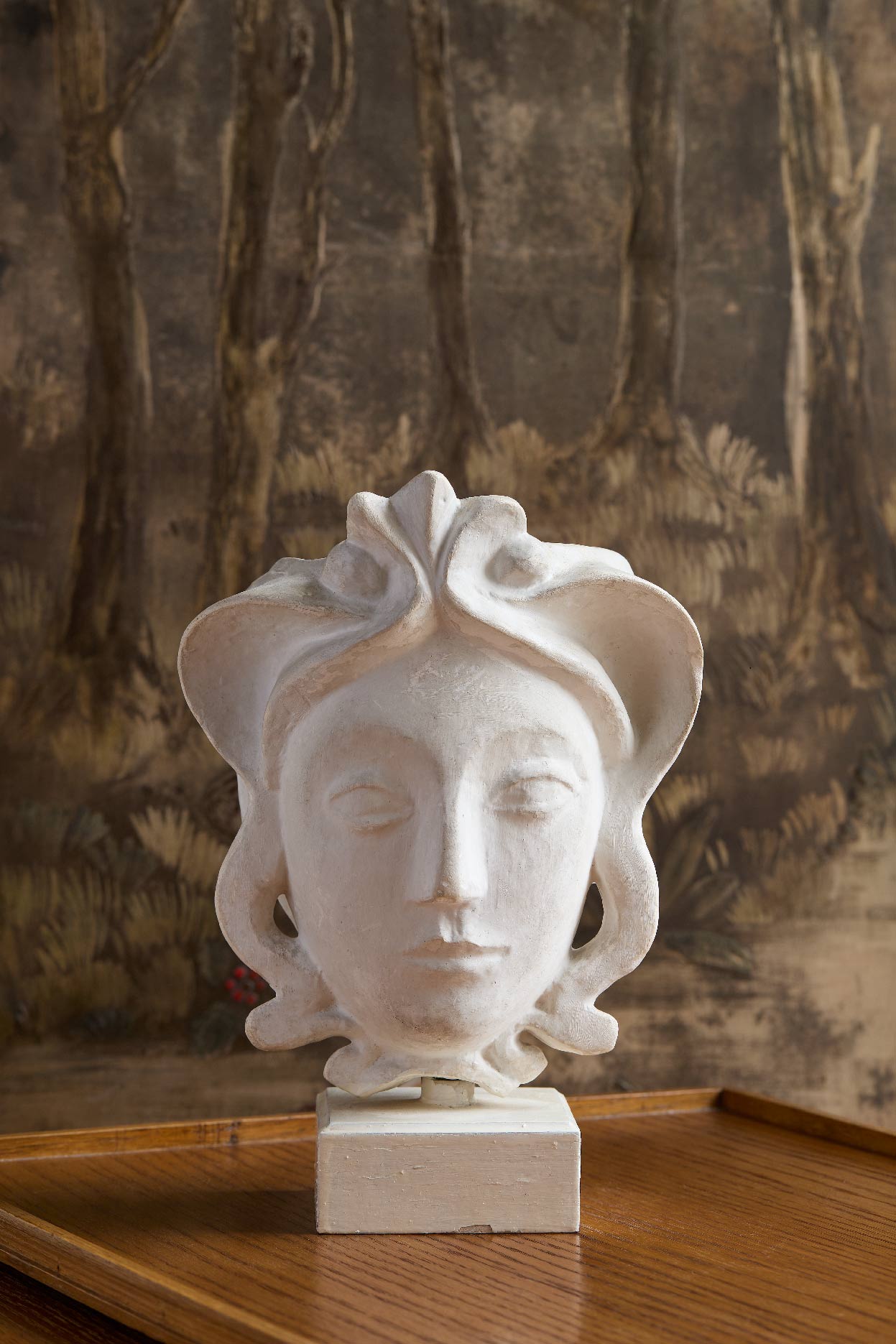Alberto Giacometti, Lampe « Masque » ou « Masque coiffure », vue 01