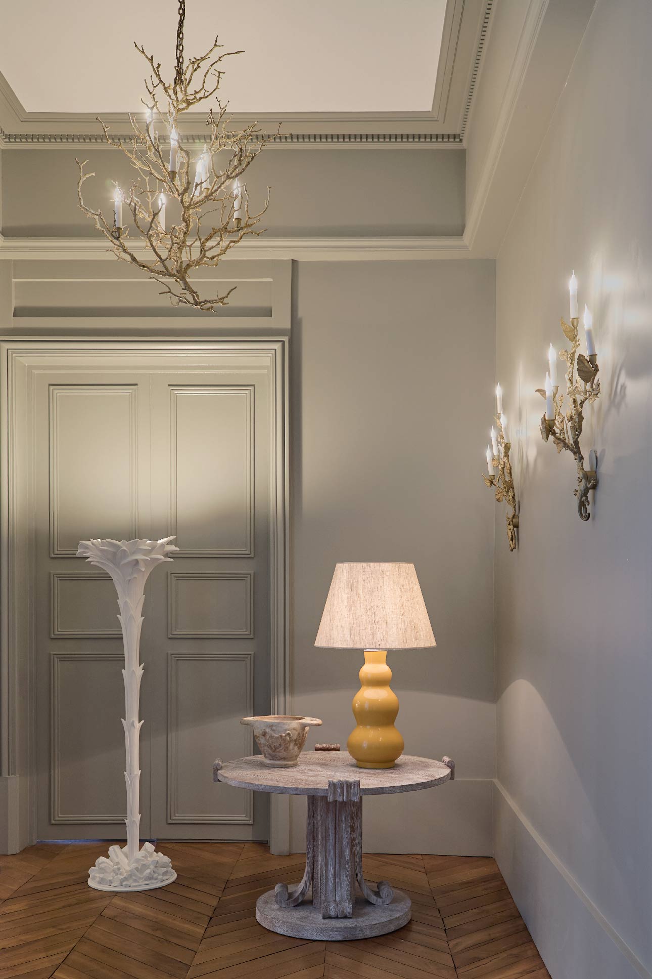 Serge Roche, Lampadaire « Palmier », vue 01