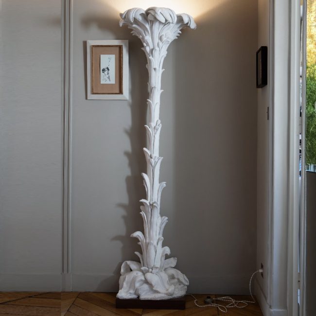 Serge Roche, Lampadaire mural « Palmier »