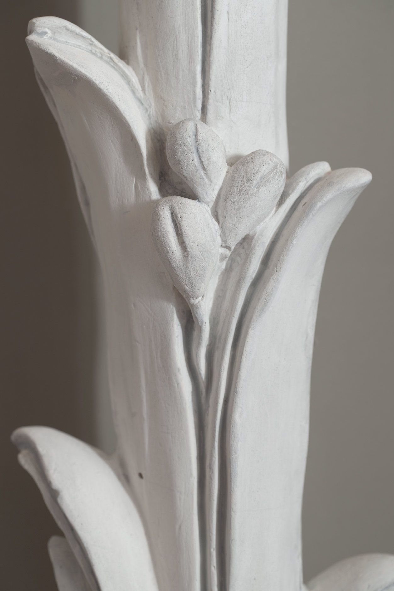 Serge Roche, Lampadaire mural « Palmier », vue 01