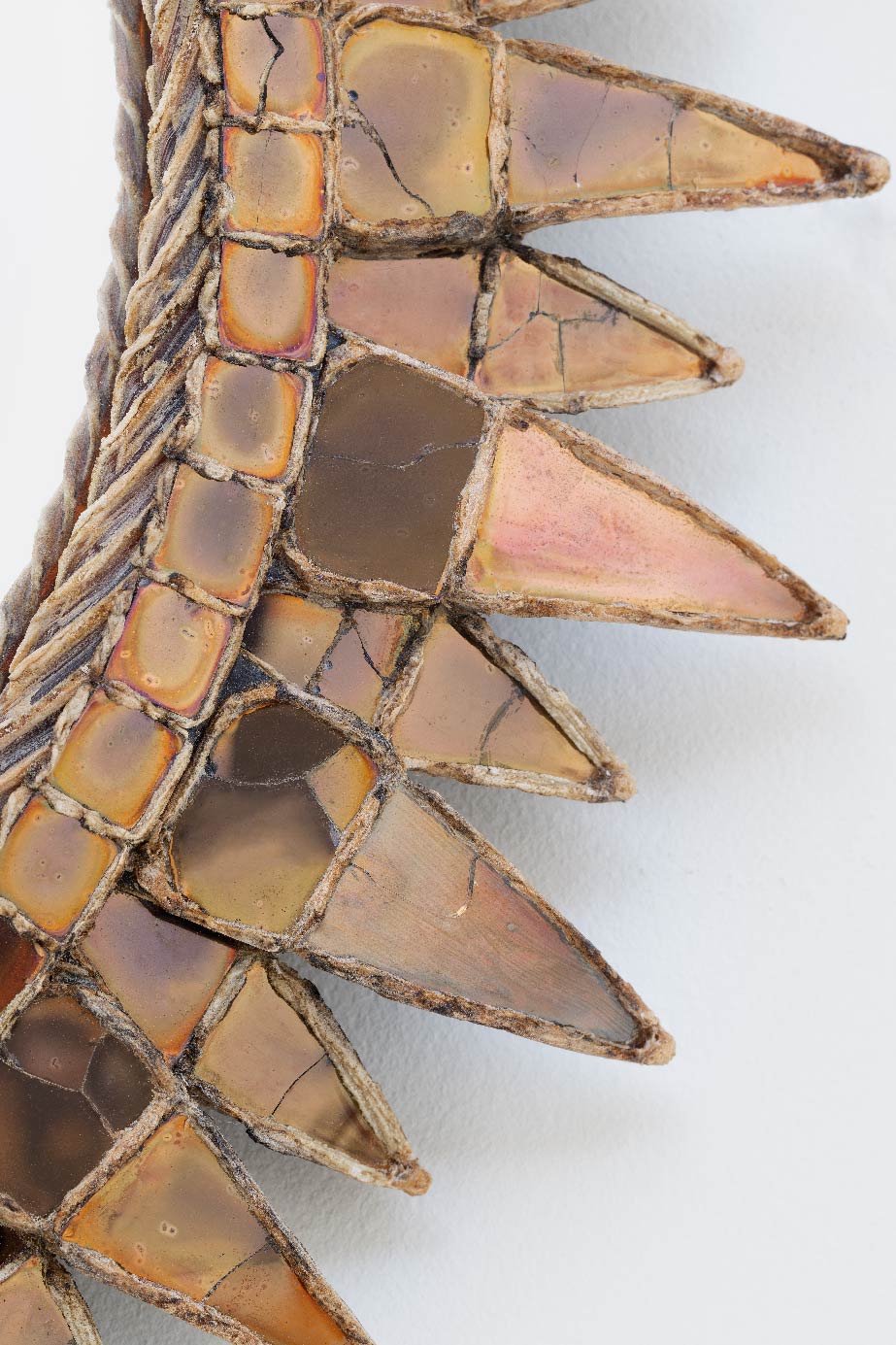 Line Vautrin, Miroir « Soleil à pointes n°3 » mica, vue 01