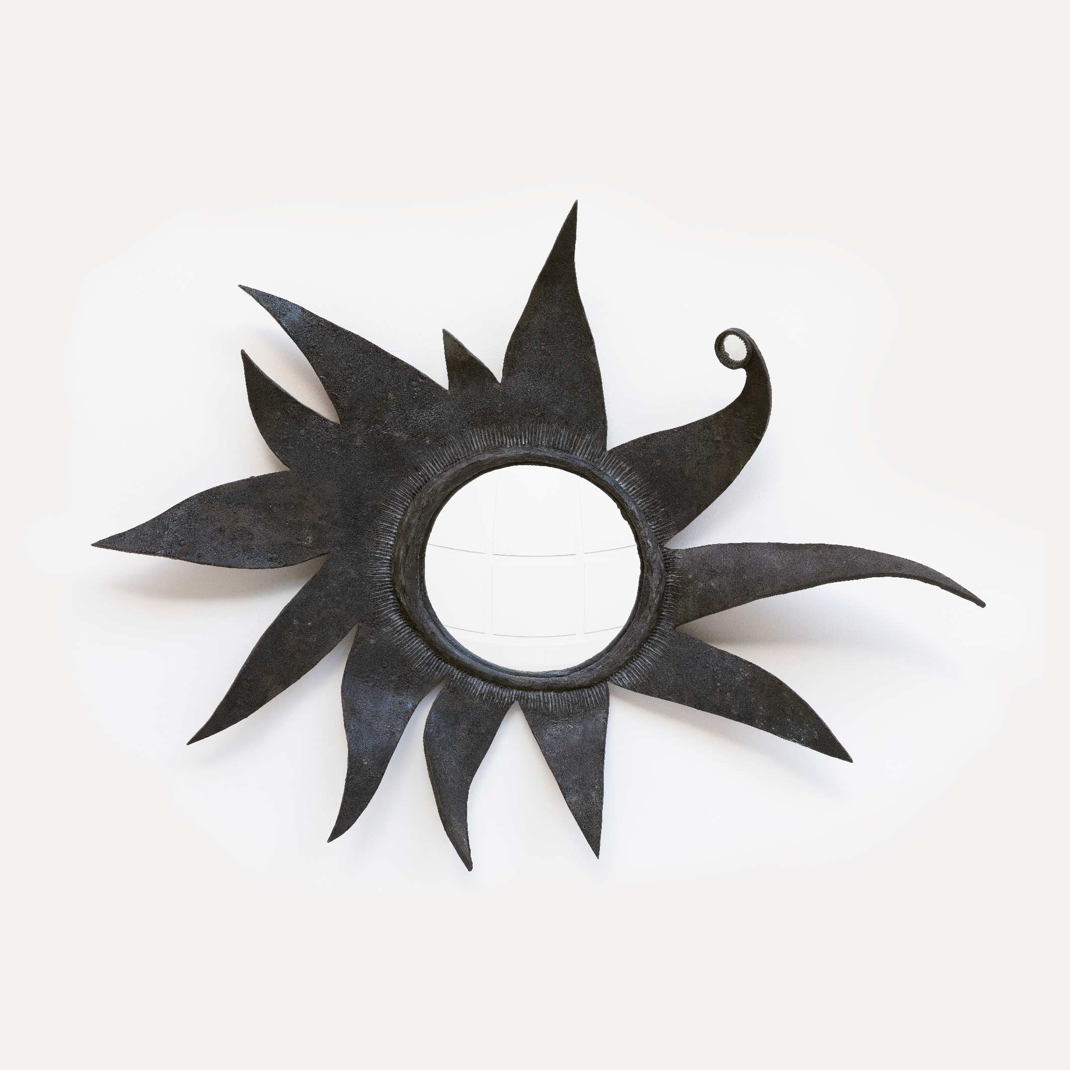 Miroir « Folie » ou « Le Soleil a rendez-vous avec la Lune »