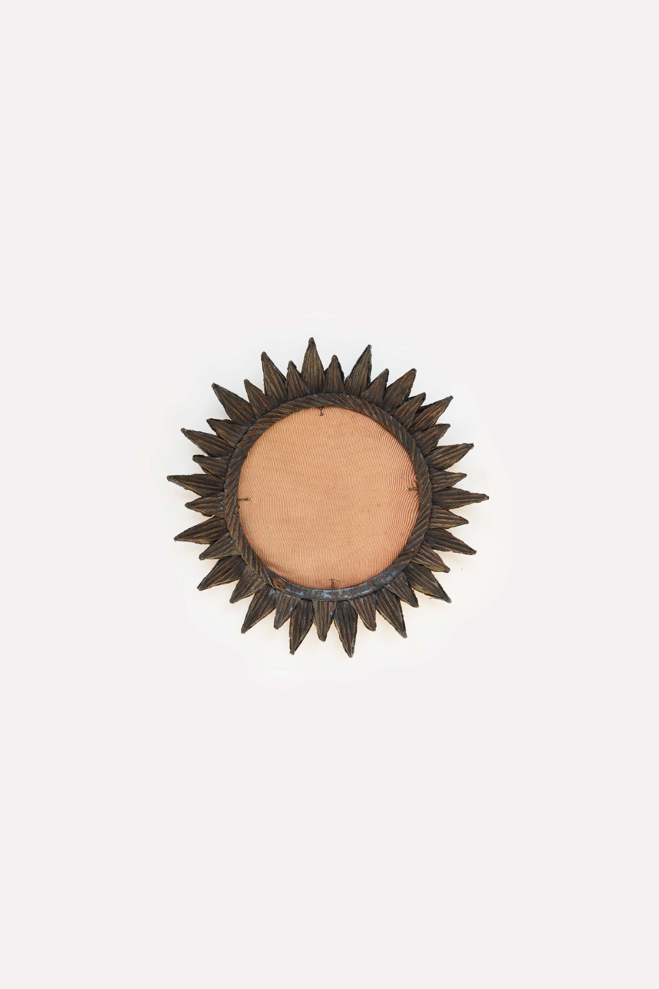 Line Vautrin, Miroir « Soleil à pointes n°1 » doré, vue 01