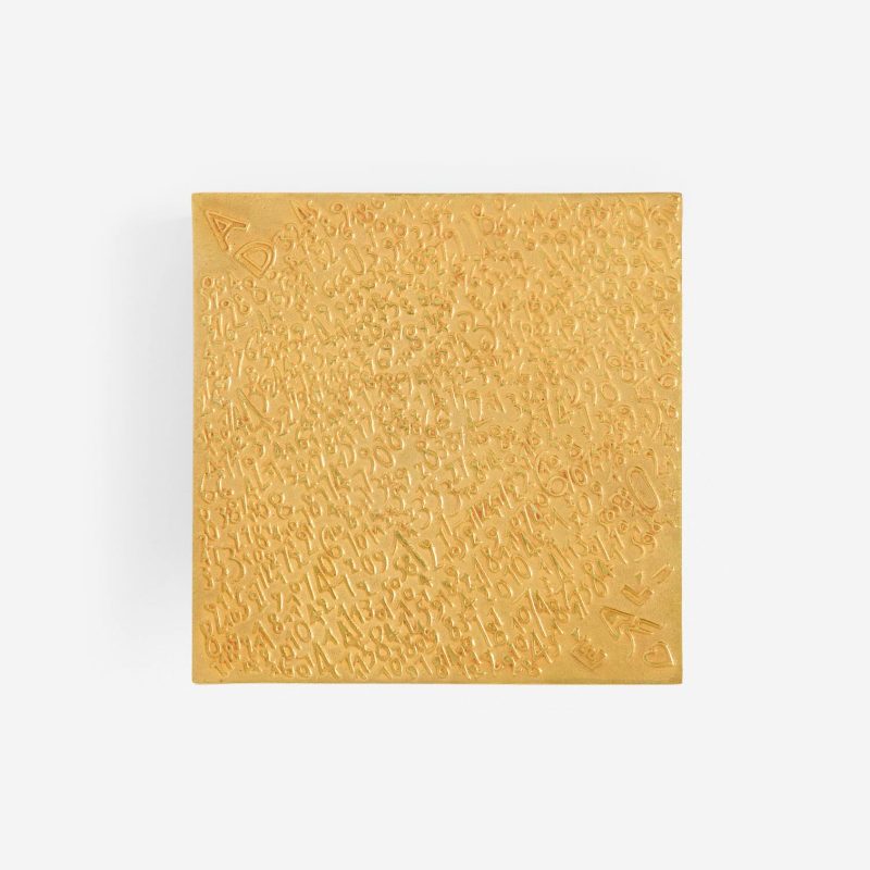 Boîte « A déchiffrer à l’égal de mon coeur », vers 1946-48