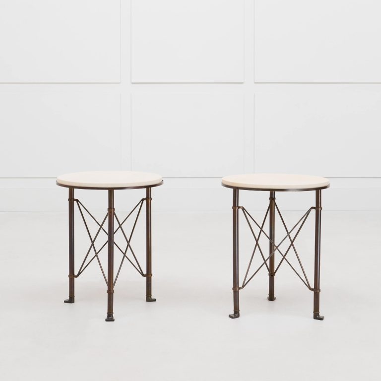Jacques Quinet, Pair of side tables